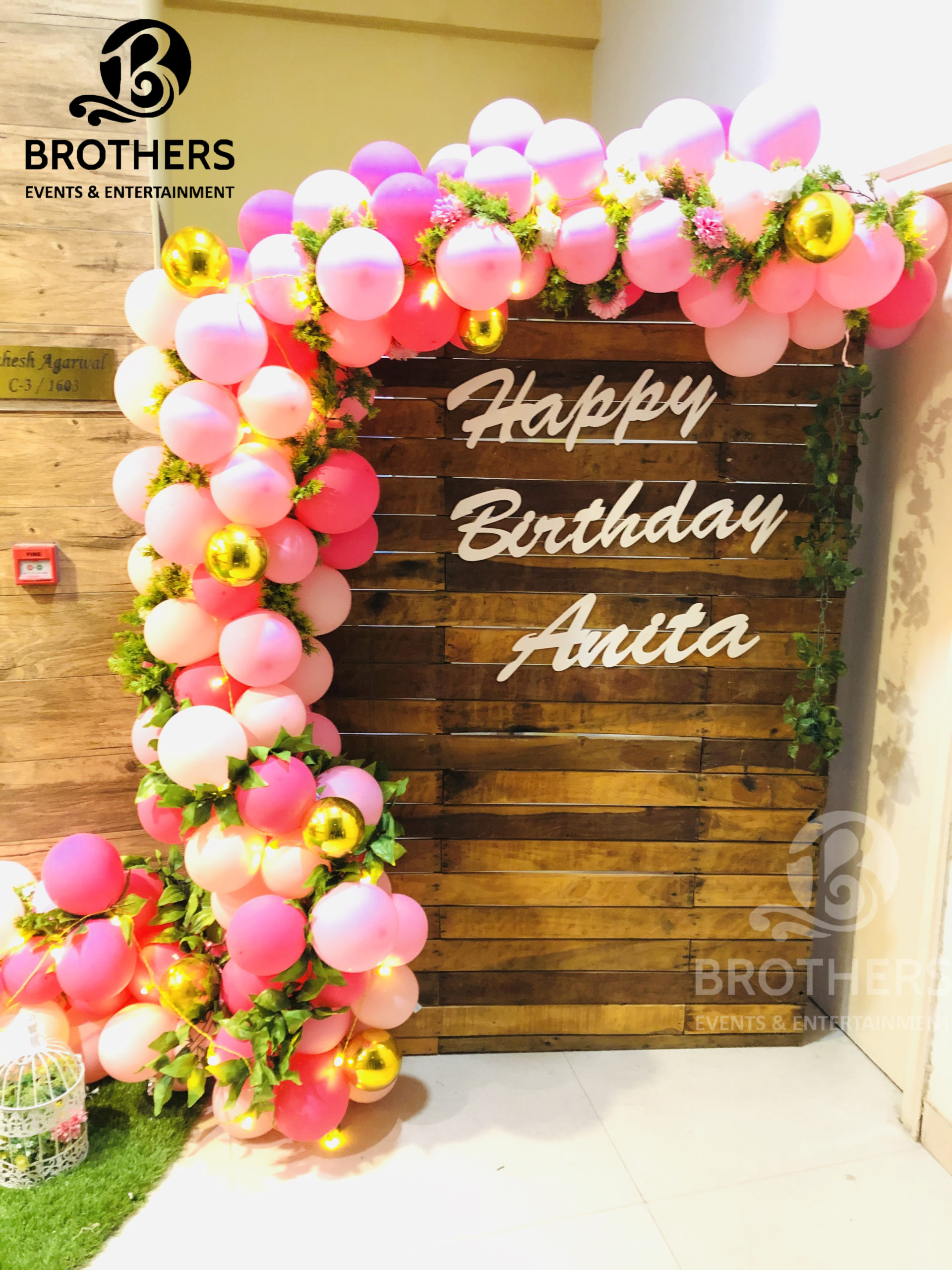Anita’s Birthday Decoration