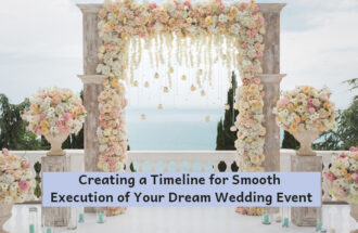 Creating a Timeline for Smooth Execution of Your Dream Wedding Event