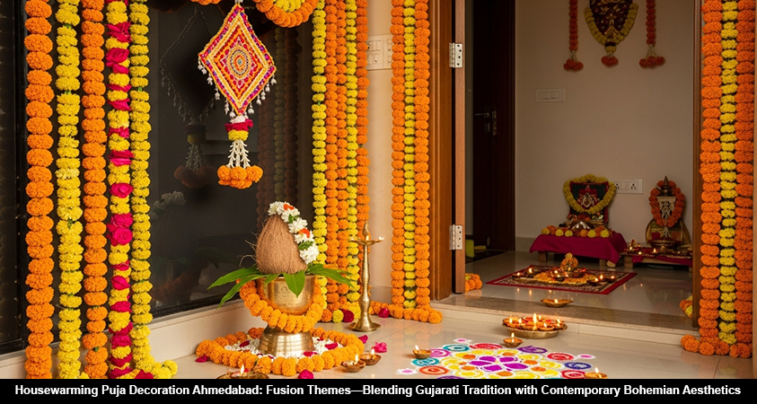 Housewarming Puja Decoration Ahmedabad