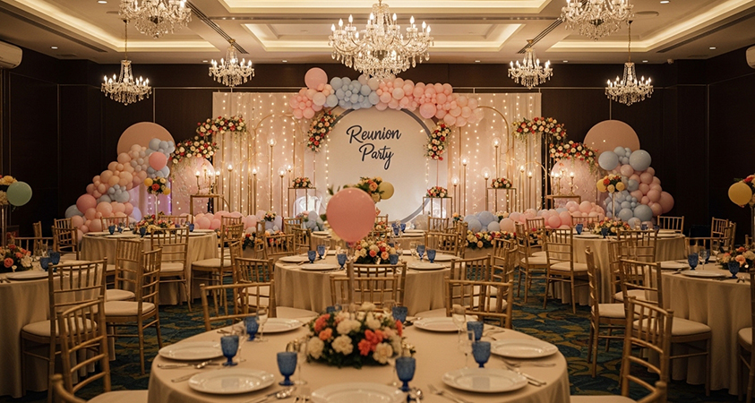 Reunion Party Decoration Ahmedabad