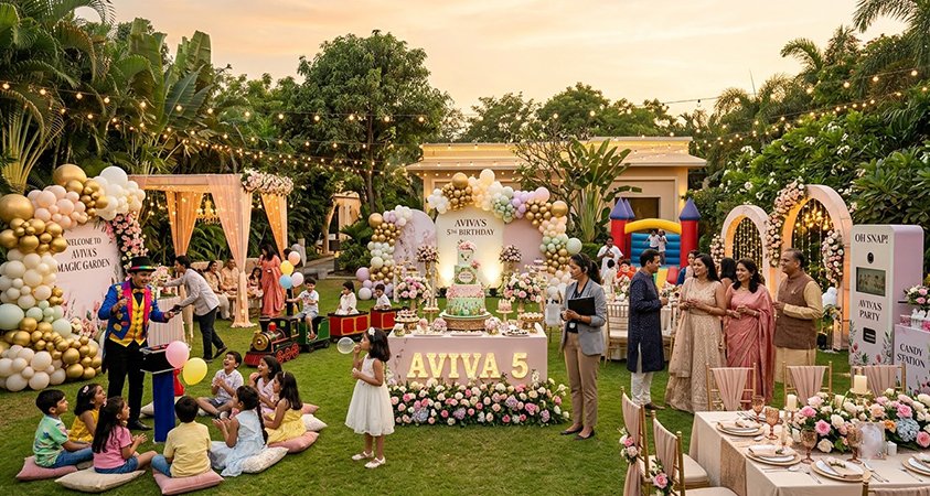 Why Should You Hire a Birthday Party Planner in Ahmedabad?
